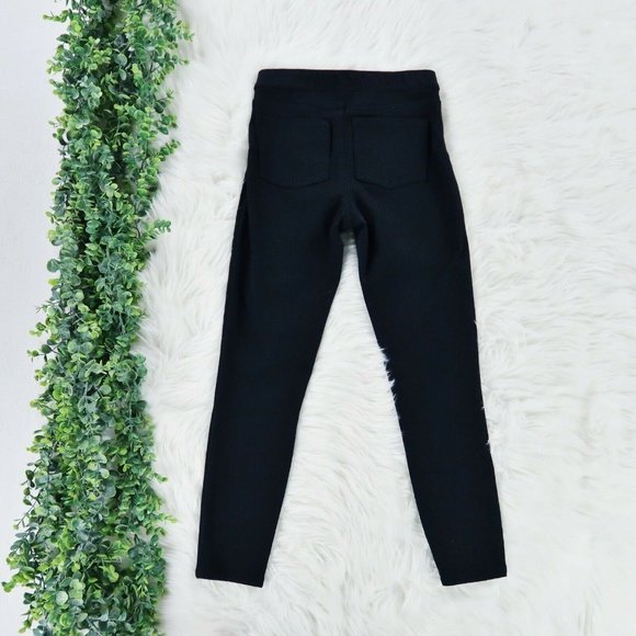 SPANX Ready-To-Wow Black Cropped Denim Jeggings M - Picture 4 of 9